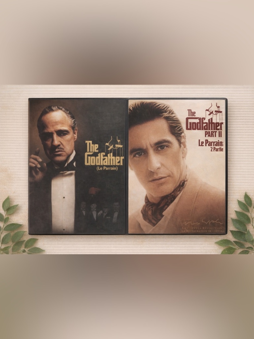 🖤 The Godfather I & II — DVD Bundle (Bilingual Canadian Editions)
